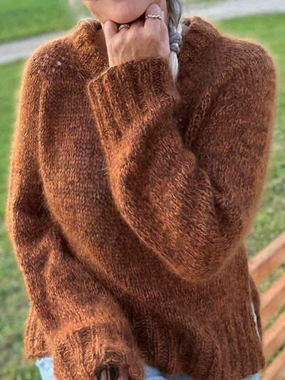Delta sweater af Creadia Studio, Strikkekit i No 20 + silk mohair Strikkekit Creadia 