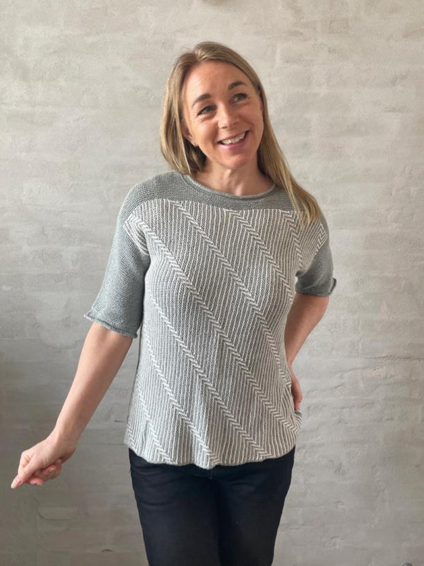 Dia blouse by Hanne Falkenberg, knitting pattern Knitting patterns Hanne Falkenberg 