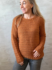 Dora sweater by Önling, No 15 + silk mohair knitting kit Knitting kits Önling - Katrine Hannibal 
