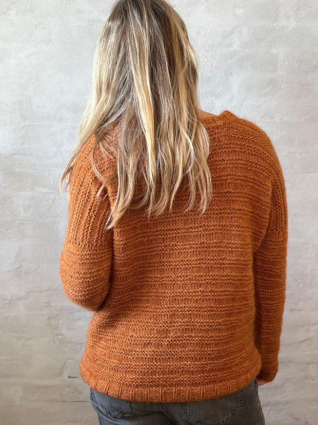 Dora sweater by Önling, No 15 + silk mohair knitting kit Knitting kits Önling - Katrine Hannibal 