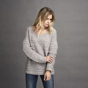 Dora sweater by Önling, No 20 + silk mohair knitting kit Knitting kits Önling - Katrine Hannibal 