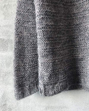 Dora sweater, knit in Isager Tvinni and Silk Mohair - Önling knitting patterns and yarn