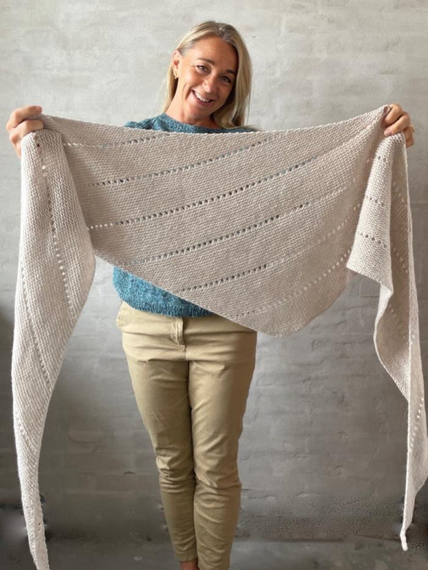 Easy Peasy Asymmetric scarf from Önling, knitting pattern Knitting patterns Önling 
