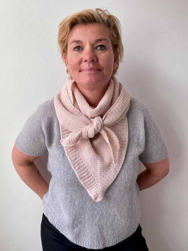 Easy Peasy Faith bandana from Önling, No 15 knitting kit Knitting kits Önling - Katrine Hannibal 