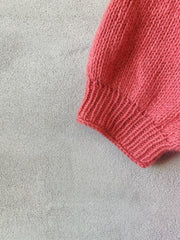Beginner-friendly Easy Peasy Raglan Sweater, knitting pattern 