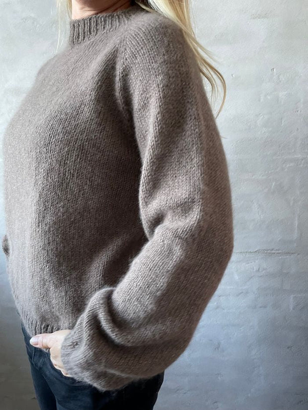 Easy Peasy Raglan Sweater w. long sleeves, No 1 knitting kit Knitting kits Önling - Katrine Hannibal 