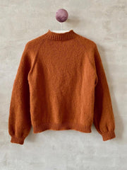 Easy Peasy sweater with raglan, cognac color from Önling