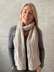 Easy Peasy scarf 'Øguf', No 1 knitting kit Knitting kits Önling - Katrine Hannibal