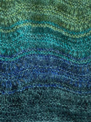 Easy Peasy scarf 'Øguf', No 20 + Silk mohair knitting kit Knitting kits Önling - Katrine Hannibal One-size (+No 10)