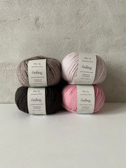 Easy Peasy striped shawl by Önling, No 15 knitting kit Knitting kits Önling - Katrine Hannibal One-size
