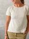 Edith Summer Top, No 14 knitting kit
