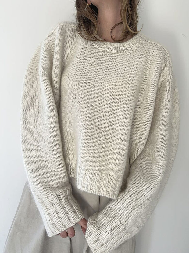 Elevation Loop sweater by Other Loops, No 15 + Silk mohair kit Knitting patterns Other Loops 
