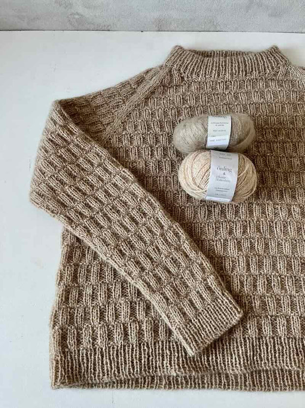 Esther sweater by Önling, No 20 + silk mohair knitting kit