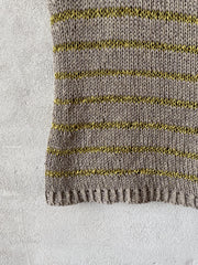 Esther's Stripy Summer Top, No 21 + No 13 - MGL SWATCH Knitting kits Önling - Katrine Hannibal 