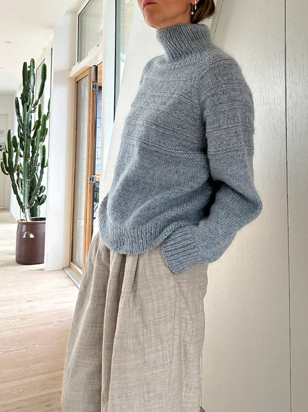 Fall Loop sweater by Other Loops, No 16 + No 20 + Silkmohair knitting kit KLAR TIL TJEK Knitting kits Other Loops 