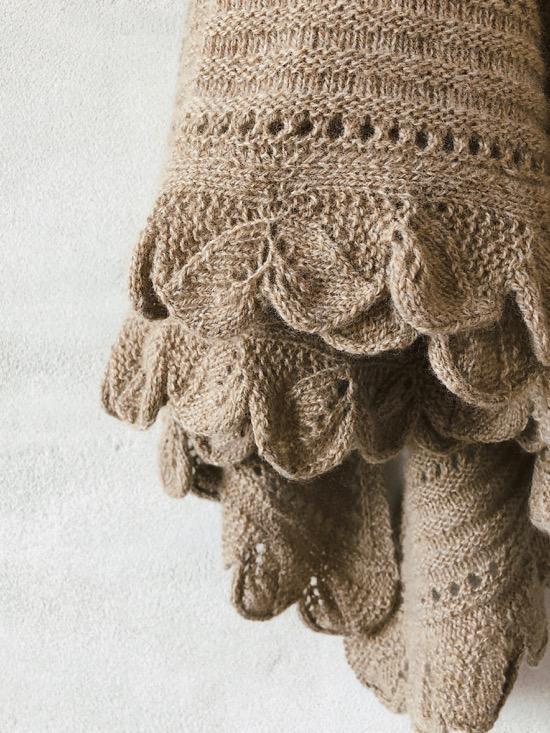 Fenja shawl by Önling, No 11 knitting kit