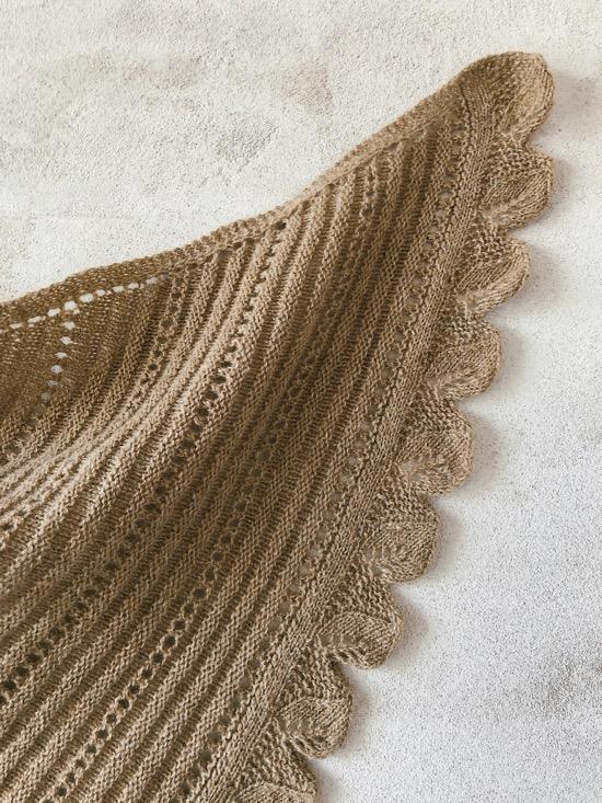 Fenja shawl by Önling, No 11 knitting kit