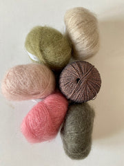 Fluffy Fluffy sweater, mohair knitting kit Knitting kits Önling - Katrine Hannibal Kit 4