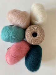 Fluffy Fluffy sweater, mohair knitting kit Knitting kits Önling - Katrine Hannibal Kit 5