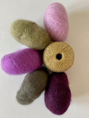 Fluffy Fluffy sweater, mohair knitting kit Knitting kits Önling - Katrine Hannibal Kit 7
