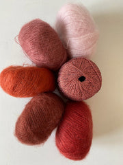 Fluffy Fluffy sweater, mohair knitting kit Knitting kits Önling - Katrine Hannibal Kit 8