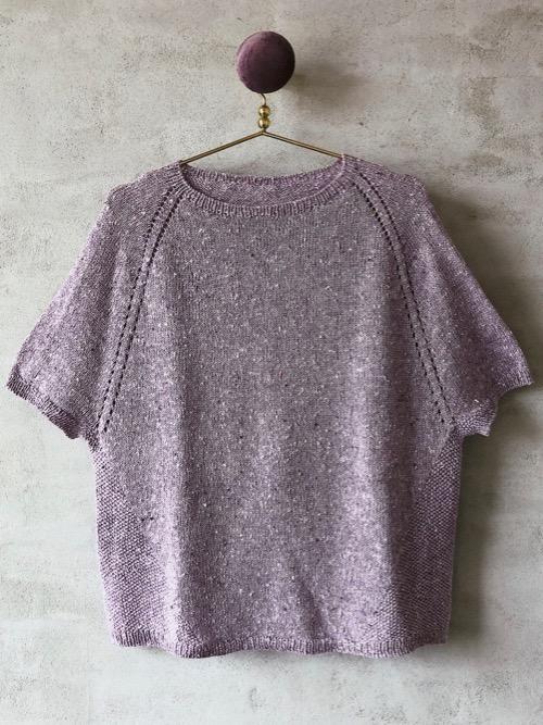Freja summer T-shirt by Önling, silk knitting kit