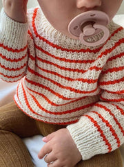 Friday Sweater for baby by PetiteKnit, No 11 knitting kit Knitting kits PetiteKnit 