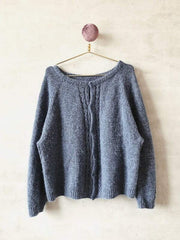 Hedvig cardigan, knitting pattern in Krea Deluxe Organic Wool