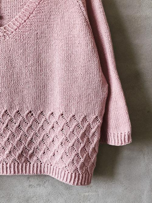 Helena sweater, knitting pattern Knitting patterns Önling - Katrine Hannibal 
