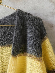 Ingrid cardigan (short version) by Önling, monocolor knitting kit