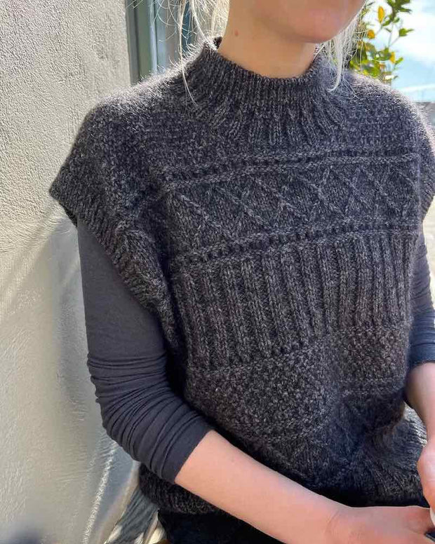 Ingrid slipover by PetiteKnit, No 1 kit Knitting kits PetiteKnit 