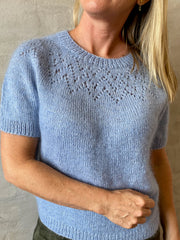 Irma T-shirt by Önling, No 12 + silk mohair knitting kit Knitting kits Önling - Katrine Hannibal 