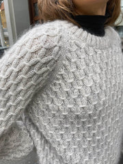 Jenny sweater by PetiteKnit, No 2 + Silk mohair knitting kit Knitting kits PetiteKnit 