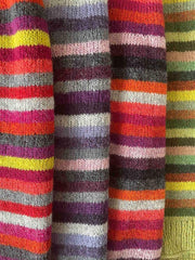 Katrine's striped sweater, knitting pattern Knitting patterns Önling - Katrine Hannibal 