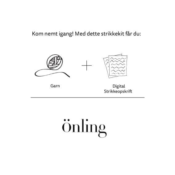 Lagune cardigan by Hanne Falkenberg, No 20 knitting kit Knitting kits Hanne Falkenberg 