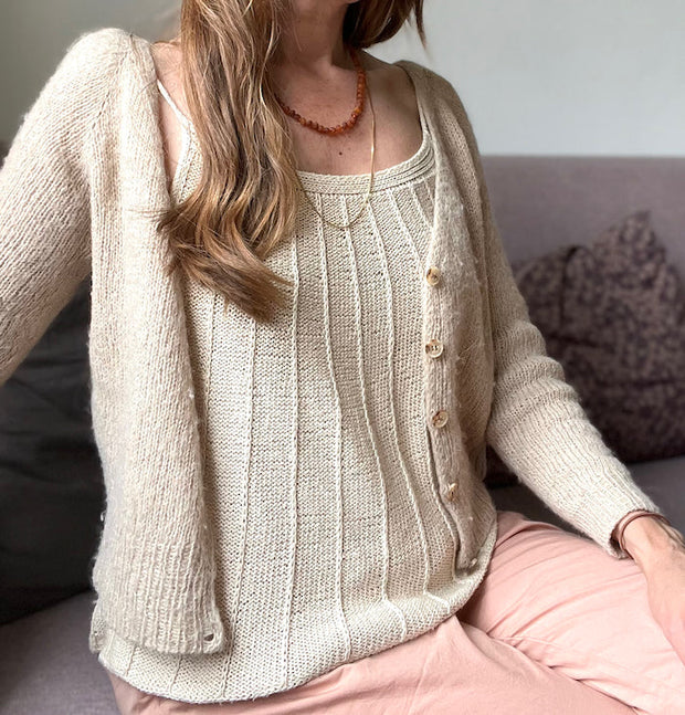 Linea Top by Refined Knitwear, knitting pattern Knitting patterns Refined Knitwear 