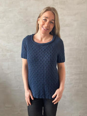 Look blouse by Hanne Falkenberg, No 21 knitting kit Knitting kits Hanne Falkenberg 