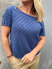 Look blouse by Hanne Falkenberg, No 21 knitting kit Knitting kits Hanne Falkenberg 