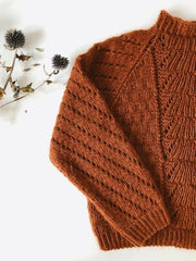 Magnum sweater by Önling, No 1 + silk mohair knitting kit