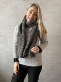 Maxi shawl af Hanne Falkenberg, strikkekit Knitting kits Hanne Falkenberg 