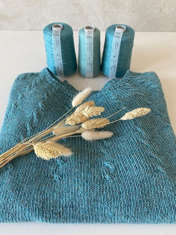 Miss Wintertwist sweater by Önling, Everyday knitting kit