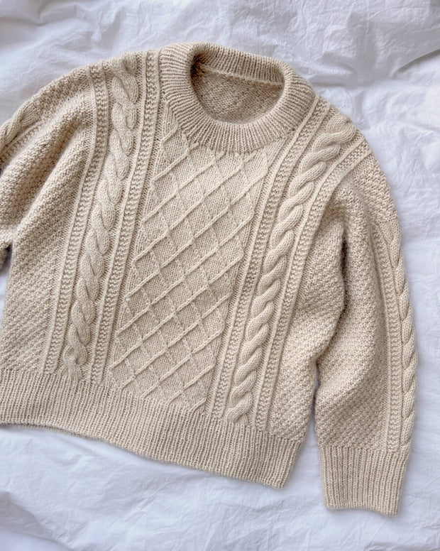 Moby sweater from Petiteknit, knitting kit in No 15 + silk mohair Knitting kits PetiteKnit 