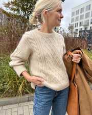 Moby sweater from Petiteknit, knitting kit in No 16 + silk mohair Knitting kits PetiteKnit 
