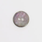 Mother-of-pearl buttons 15 mm Strikketilbehør Önling Grey mother-of-pearl 0016