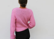 No 16 sweater by VesterbyCrea, No 12 + silk mohair kit Knitting kits VesterbyCrea 