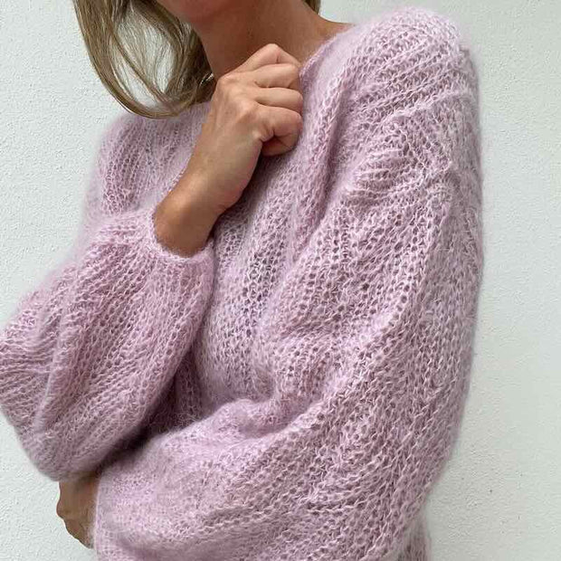 No 18 sweater by VesterbyCrea, Silk mohair kit Knitting kits VesterbyCrea 