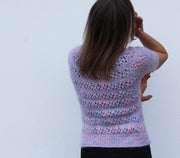 No 28 T-shirt by VesterbyCrea, No 11 + silk mohair kit Knitting kits VesterbyCrea 