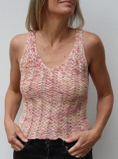 No 32 summertop by VesterbyCrea, knitting pattern Knitting patterns VesterbyCrea 