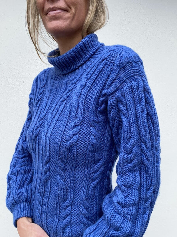 No 35 sweater by VesterbyCrea, No 15 + silk mohair kit Knitting kits VesterbyCrea 