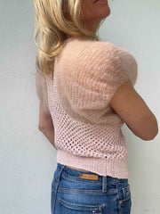 No 43 top by VesterbyCrea, No 21 + Silk mohair kit Knitting kits VesterbyCrea 